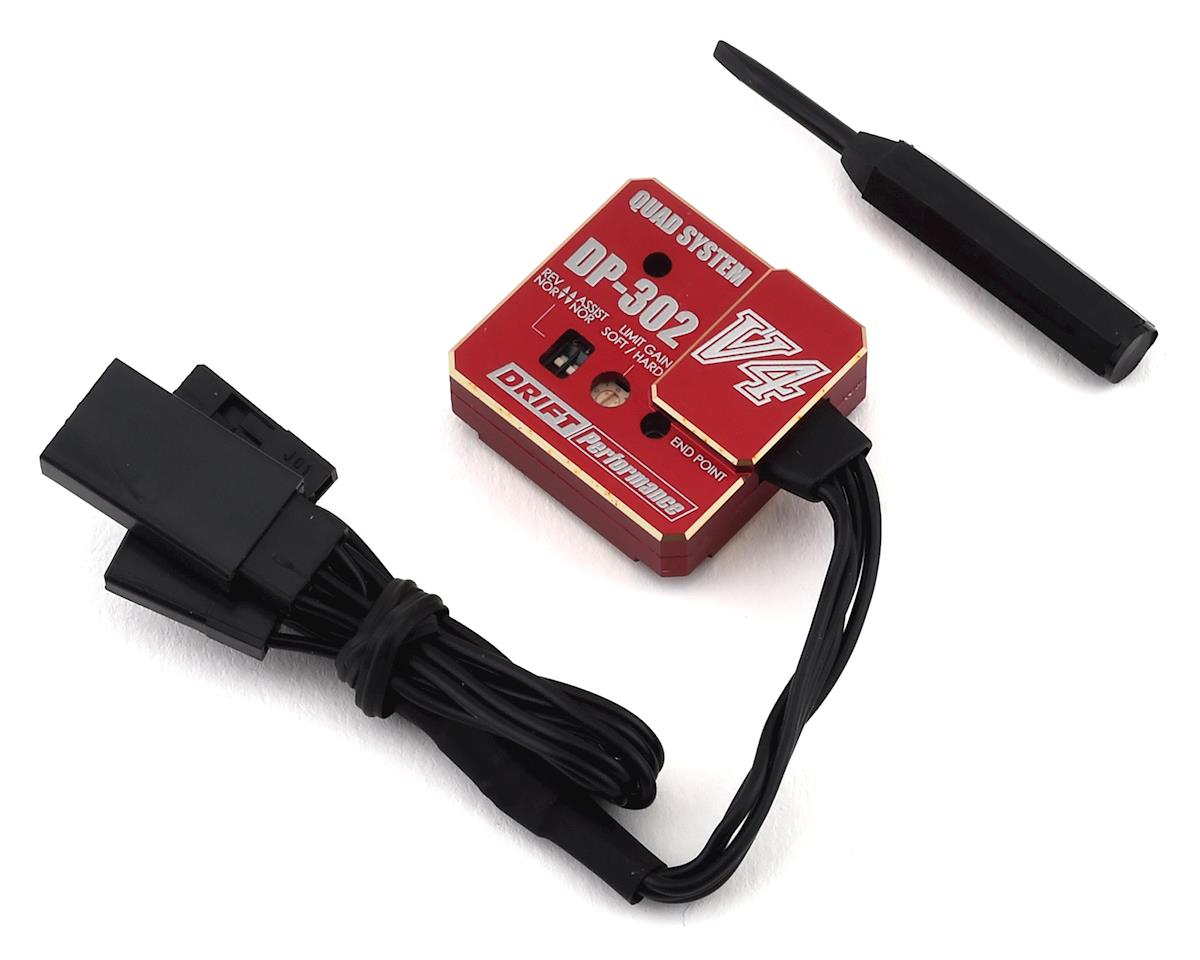 Yokomo DP-302 V4 Drift Steering Gyro (Red) [YOKDPP-302V4RB