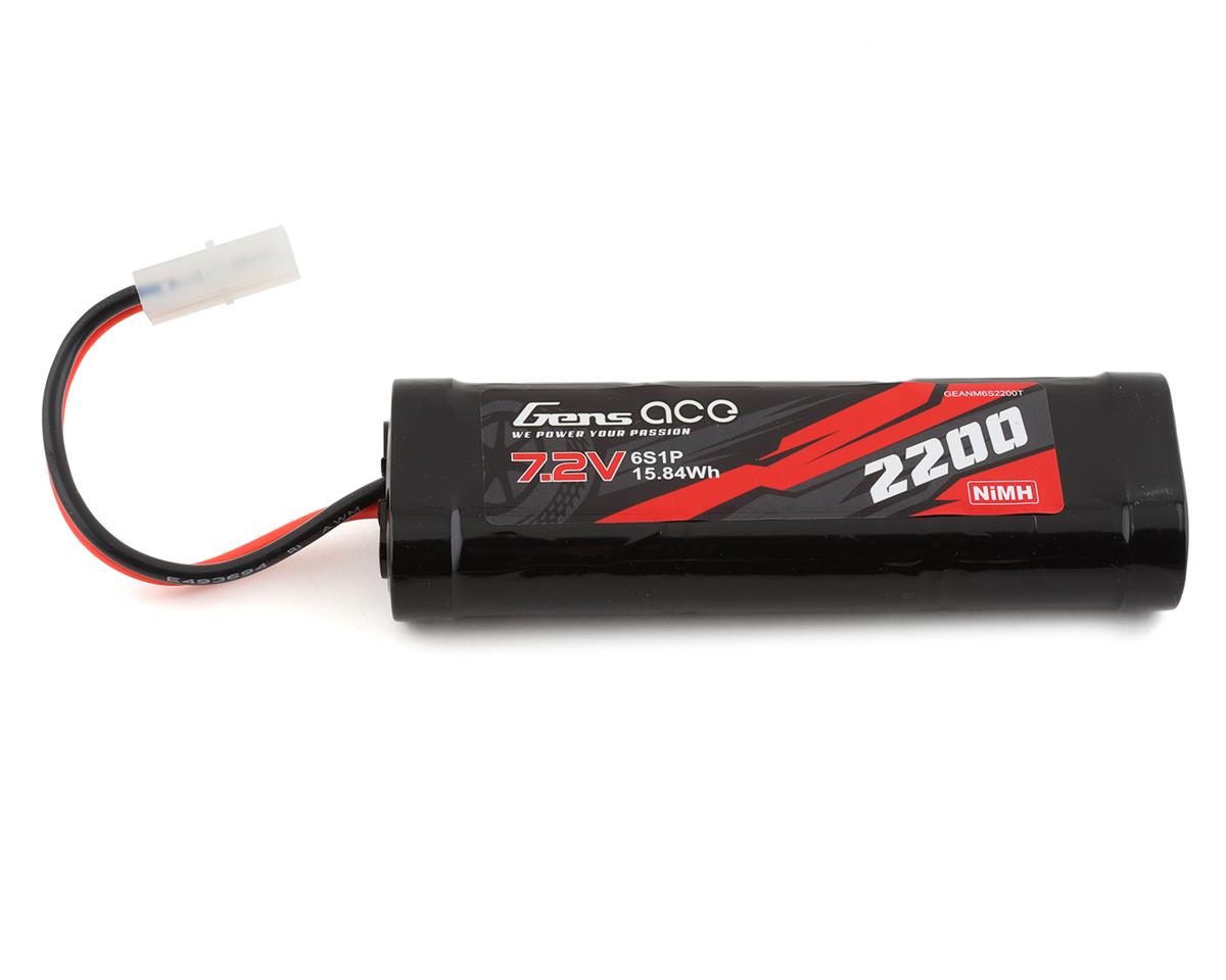 Gens Ace 6-Cell 7.2V NiMh Battery w/Tamiya Connector (2200mAh