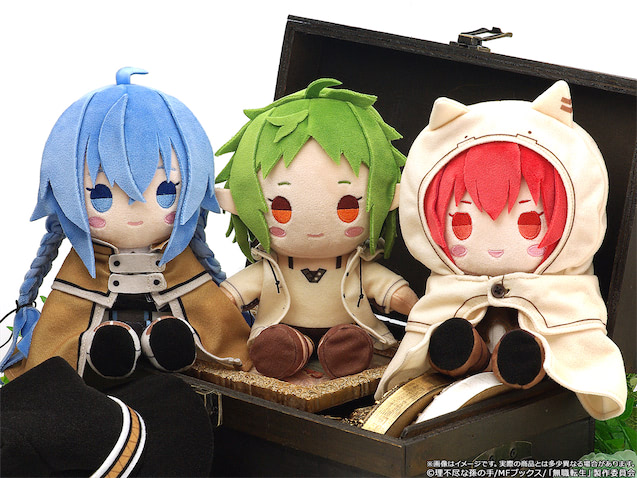 無職転生』ロキシー、シルフィ、エリスが可愛いぬいぐるみに