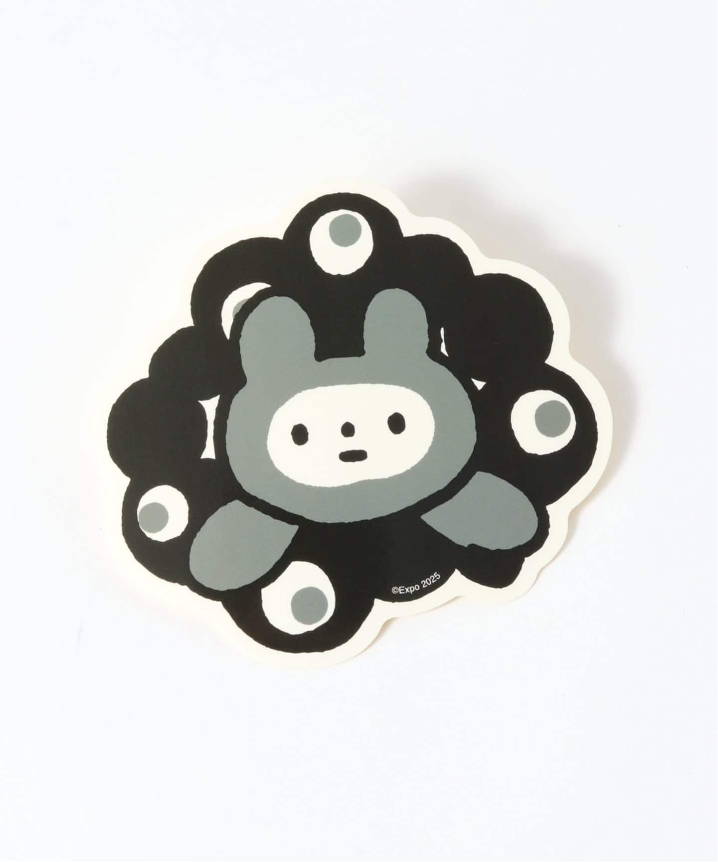 きっこうちゃん ・モノクロミャクミャク ダイカットステッカー
