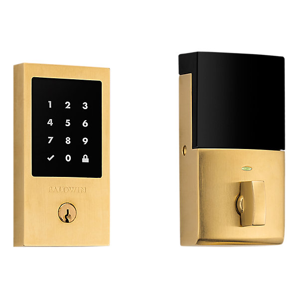 Minneapolis Touchscreen Z-Wave Deadbolt - Lifetime (PVD) Satin