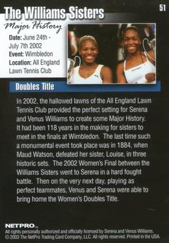 2003 Net Pro Tennis Cards: Values & Trading | Collectibles.com