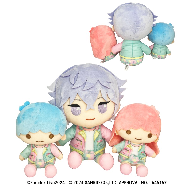 Paradox Live × Sanrio characters ぬいぐるみセット 矢戸乃上 那由汰