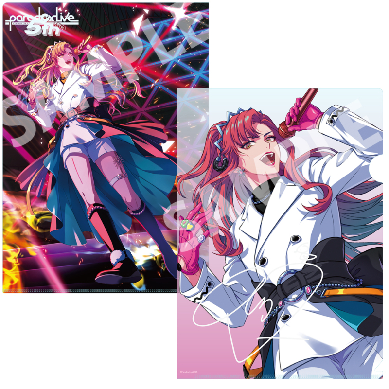 Paradox Live A4クリアファイル 5th Anniversary アン・フォークナー