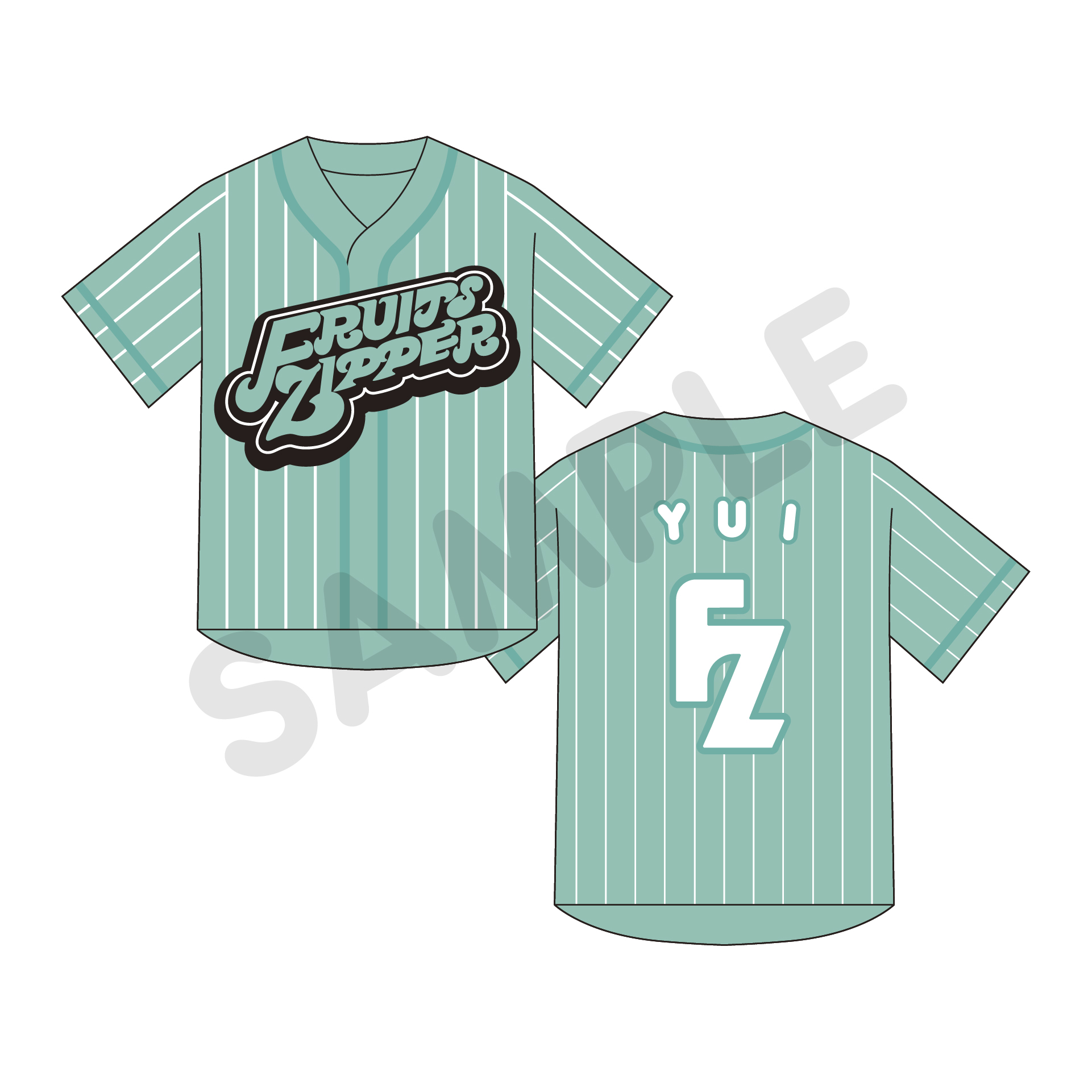 FRUITS ZIPPER OSHI API UNIFORM【ASOBIMALL(アソビモール)】