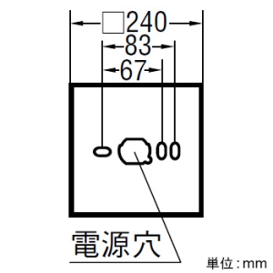AR50740 (コイズミ照明)｜壁直付型器具｜業務用照明器具｜電材堂【公式】