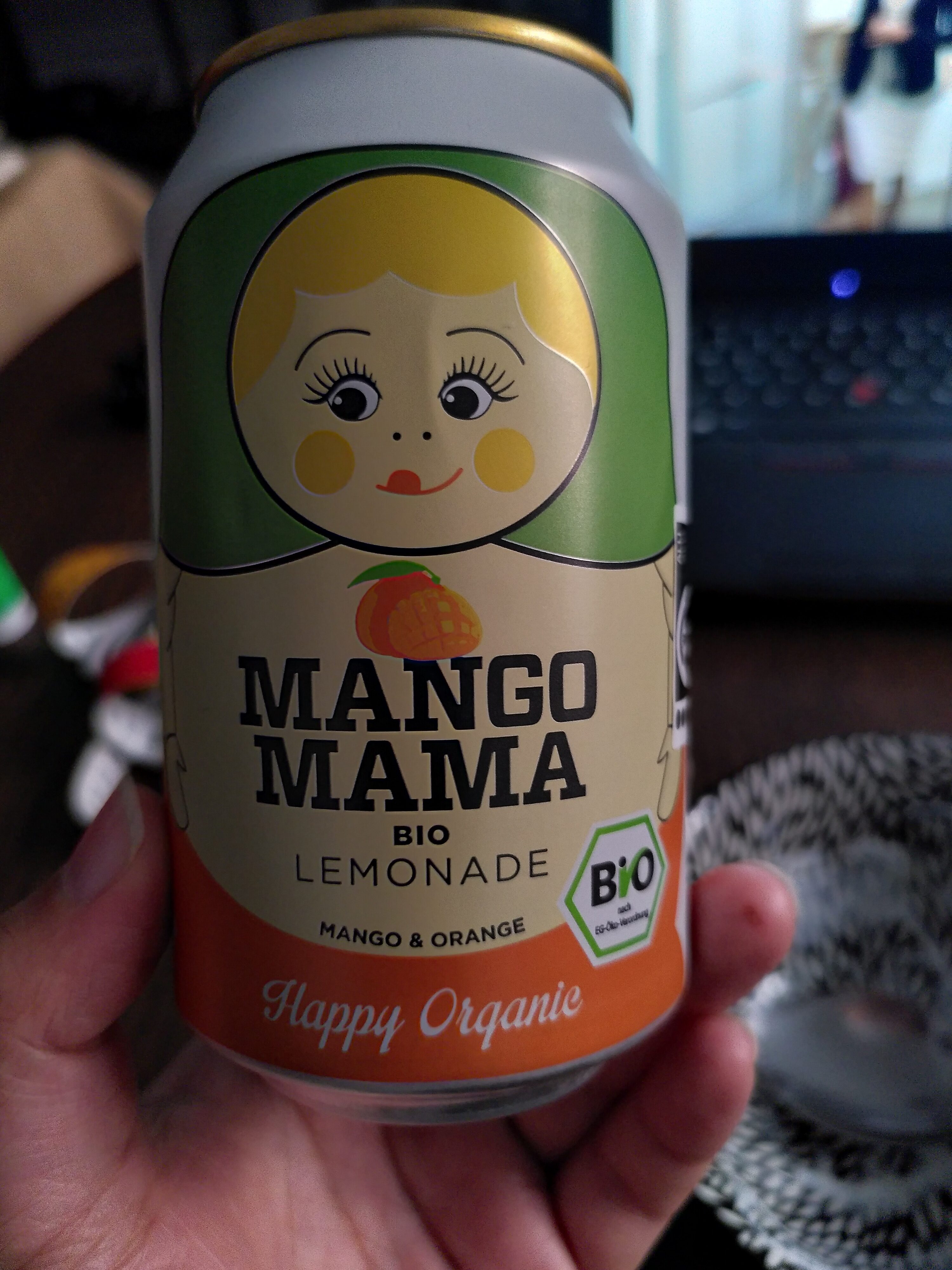 Mango Mama Bio Lemonade – Happy Organic – 330 ml
