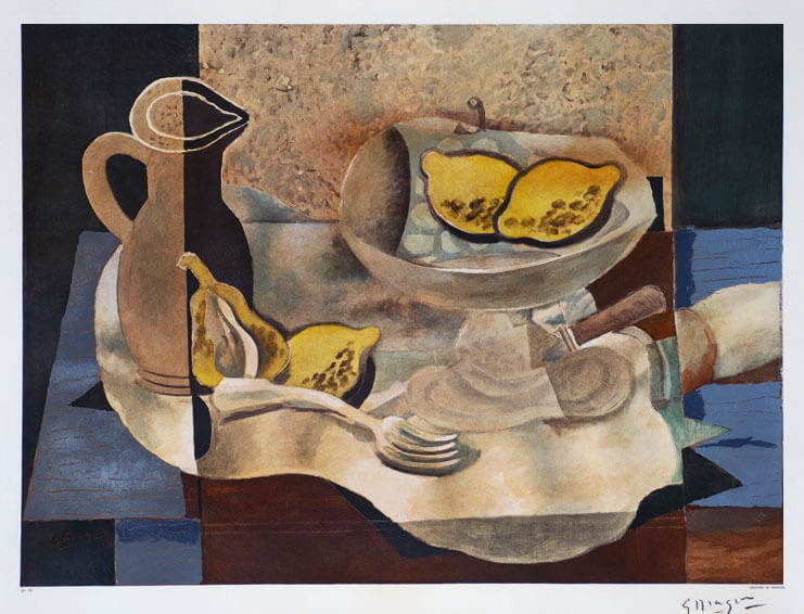 Georges Braque, Nature Morte a la Pipe (Still Life with Pipe
