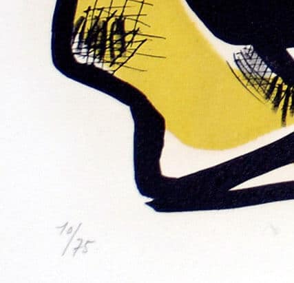 Fernand Léger, Composition sur fond Jaune (Composition on Yellow