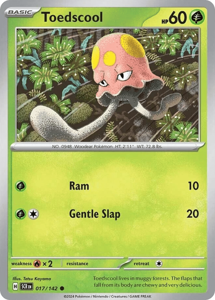 Toedscool 17/142 Prices - PokeScreener