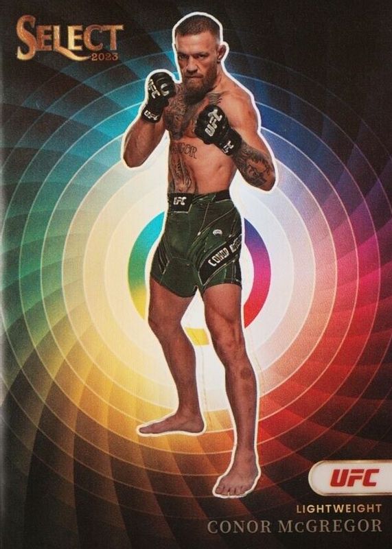Conor McGregor 2023 Select UFC #3 Color Wheel /(SSP) Price Guide