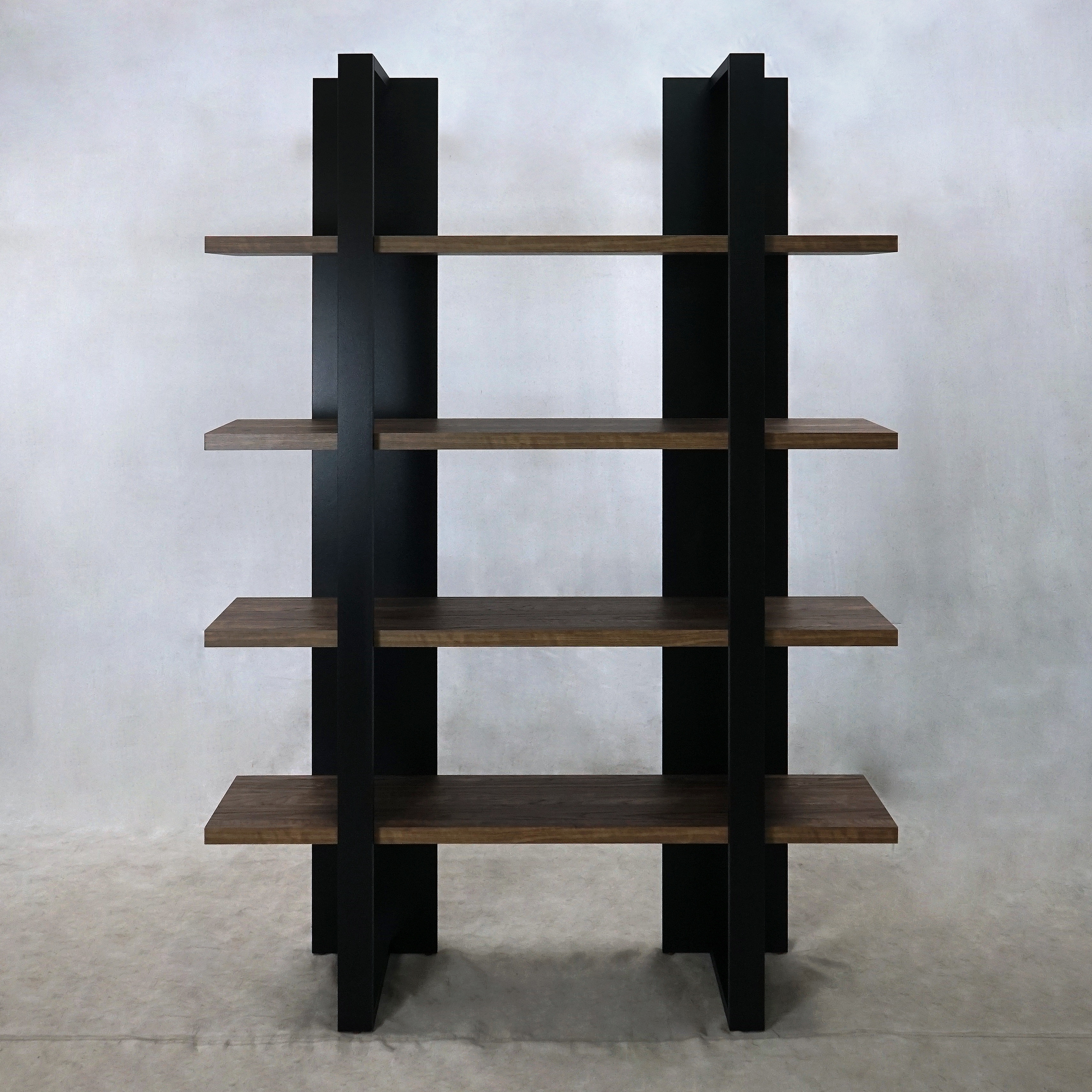Coaster Home Office Danbrook 71-inch 4-shelf Bookshelf Black And