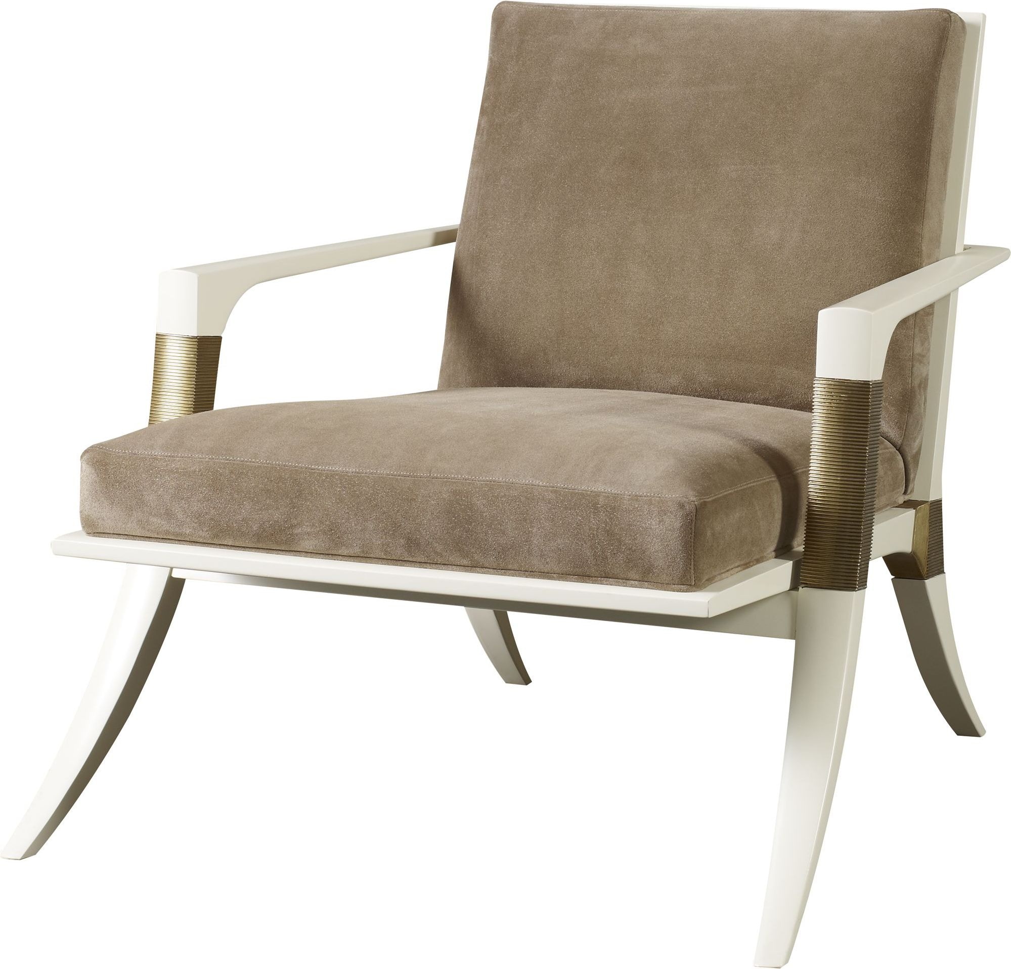 Baker BA6134C Living Room Athens Lounge Chair (Modern Stitch)