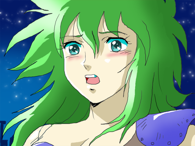 聖闘士星矢 シャイナ｜作品詳細｜ILLUST DAYS シンプルイラスト
