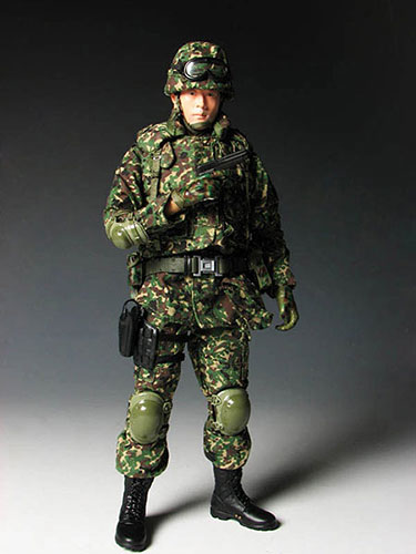 1/6 アクションフィギュア 陸上自衛隊 普通科隊員 三等陸佐 服部雅人