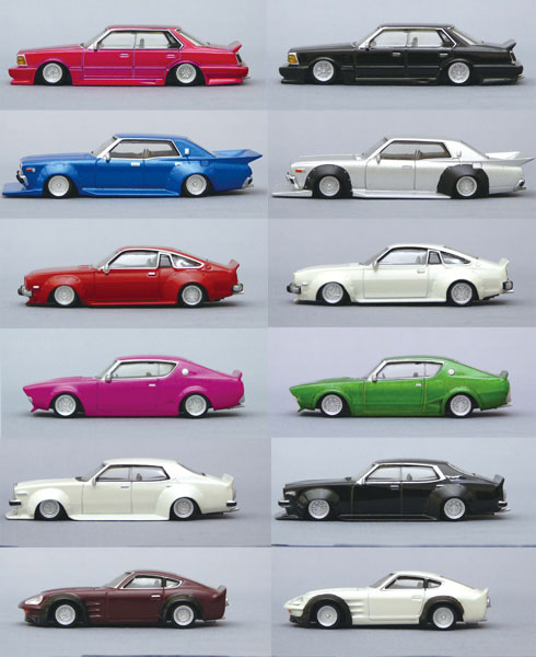 1/64 ダイキャストミニカー グラチャンコレクション Part.7 BOX