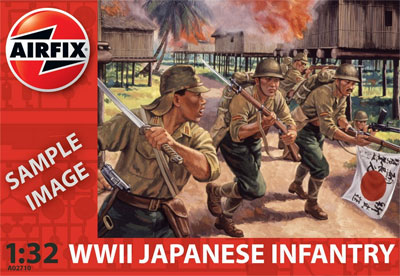1/32 WWII 日本軍歩兵 プラモデル（再販）[エアフィックス]《在庫切れ》