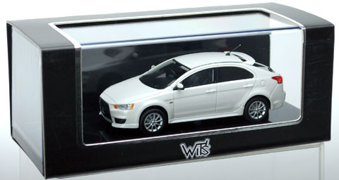 1/43 ギャラン フォルティス スポーツバック ホワイトパール[WIT'S