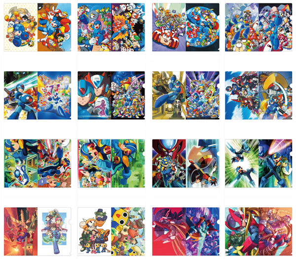 ロックマン クリアファイルコレクション [カプコン]