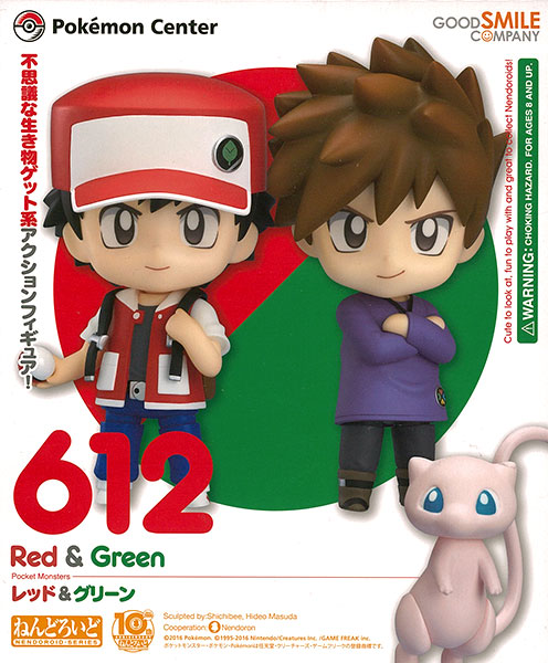 中古】(本体B/箱B)ねんどろいど ポケットモンスター 赤・緑 レッド