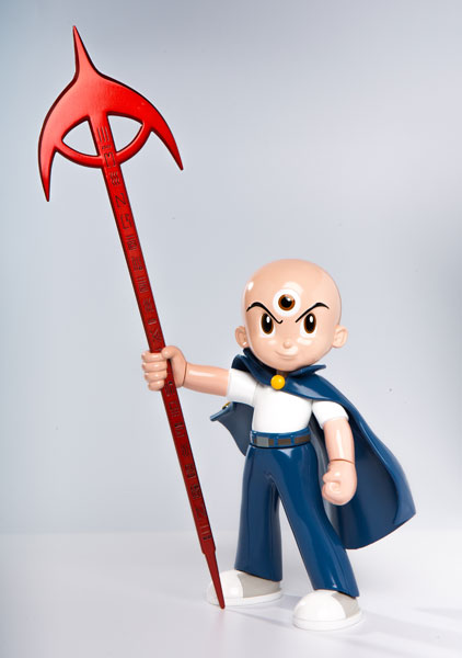 手塚治虫フィギュアシリーズ 三つ目がとおる 写楽保介 チャレンジ 完成