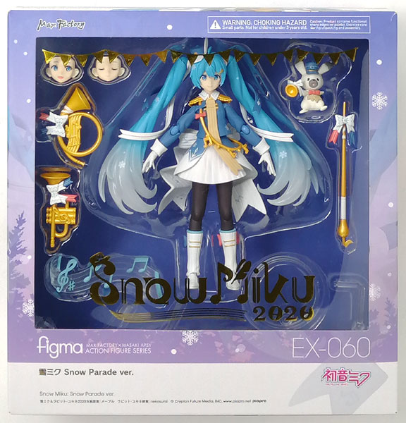 中古】(本体B+/箱B)figma 雪ミク Snow Parade ver. (GOODSMILE ONLINE