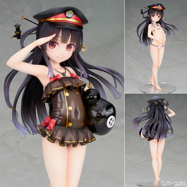 中古】(本体A/箱B)まいてつ pure station ハチロク 水着Ver. 1/6 完成