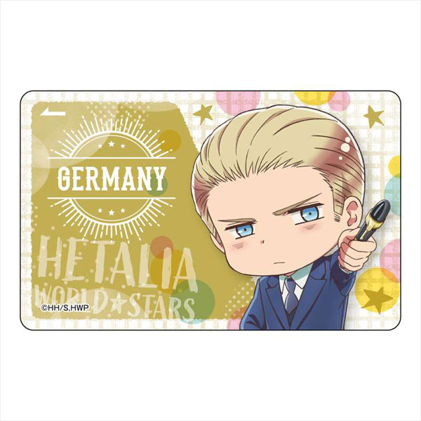 ヘタリア World☆Stars ICカードステッカー ドイツ[ティーズ