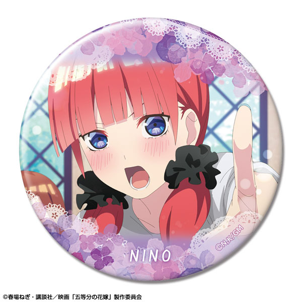 映画「五等分の花嫁」 缶バッジ デザイン23(中野二乃/K)（再販