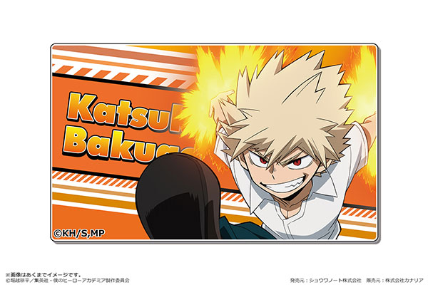 僕のヒーローアカデミア プレートバッジ Ver.夏服ダッシュ 爆豪勝己