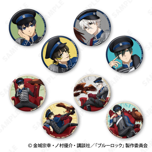 ブルーロック トレーディング缶バッジ[ナポレオンジャケット×鷹 第一弾
