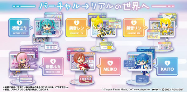 初音ミクシリーズ WINDOW FIGURE collection 6個入りBOX（再販