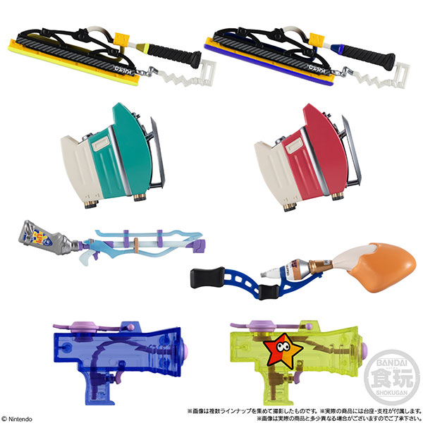 スプラ3」ブキコレクションフィギュア第2弾、食玩「スプラトゥーン3