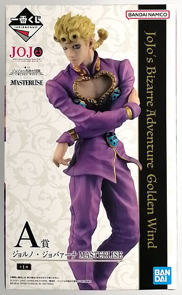 中古】(本体B+/箱B)一番くじ ジョジョの奇妙な冒険 GOLDEN WIND A賞