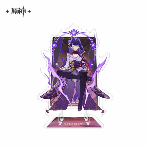 原神 七聖召喚大会シリーズ キャラアクリルスマホスタンド 雷電将軍