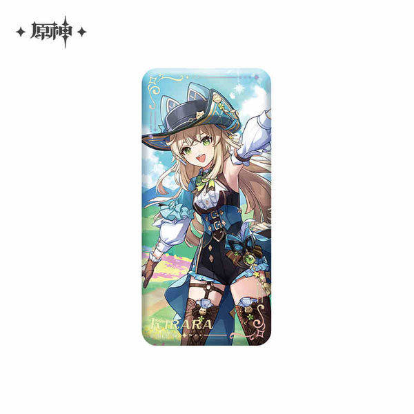 原神 スクエア型缶バッジ 綺良々[miHoYo]《発売済・在庫品》