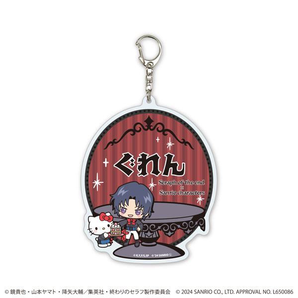 デカアクリルキーホルダー「終わりのセラフ×サンリオキャラクターズ