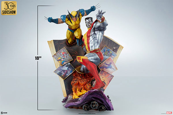 マーベル・コミック』スタチュー コロッサス＆ウルヴァリン(ファスト