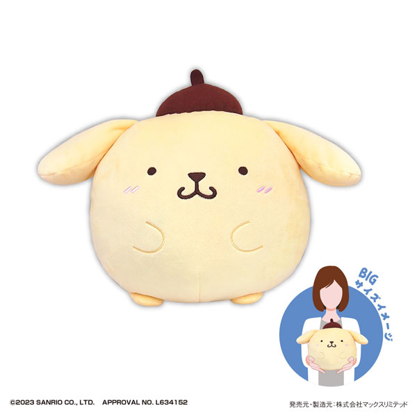 サンリオキャラクターズ ふわコロりんBIG B：ポムポムプリン（再販