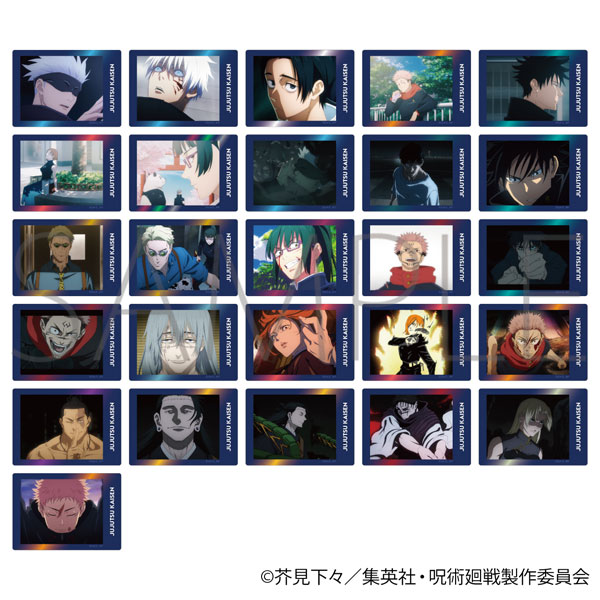 呪術廻戦 第2期 ぱしゃこれクリアVer. 第3弾 10パック入りBOX