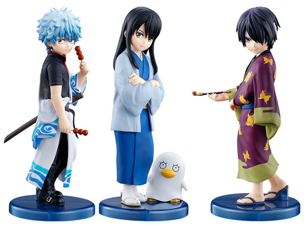 Adokenette 坂田銀時/桂小太郎/高杉晋助 3種セット 『銀魂』[BANDAI