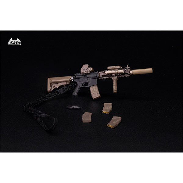 WM-04A アサルトライフルセット ブラックゴールド 1/12 アクション