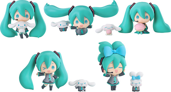 トレーディングフィギュア 初音ミク×シナモロール 5個入りBOX