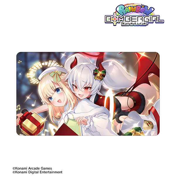ボンバーガール レインボー ブラス＆グリムアロエ マルチデスクマット