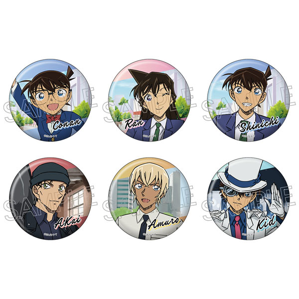 名探偵コナン ハイファイブ 缶バッジ 6個入りBOX[ツインクル]《03月