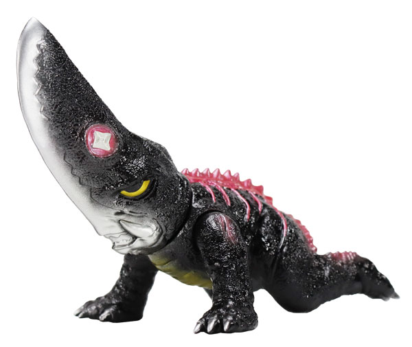 ミドルサイズシリーズ ガメラ 第4弾 ギロン レトロブラック Ver. 完成