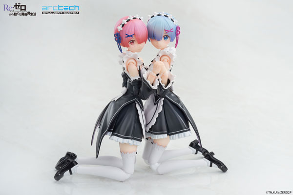 特典】ARCTECH可動シリーズ Re：ゼロから始める異世界生活 ラム＆レム