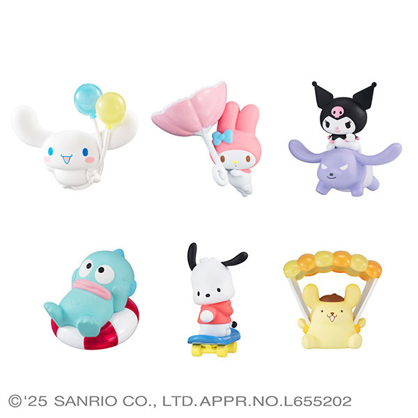 とびマス サンリオキャラクターズ 6個入りBOX[メガハウス]《発売済