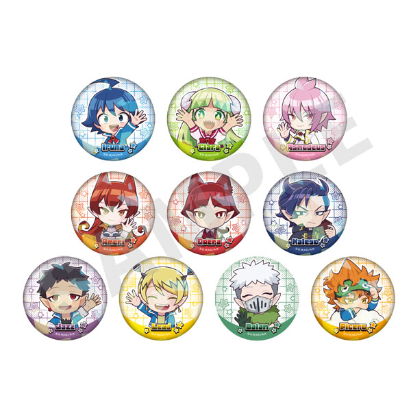 魔入りました！入間くん」トレーディングホログラム缶バッジ 10個入り