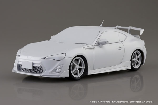 1/24 MFゴースト No.4 片桐夏向 ZN6 TOYOTA86 第14巻 シーサイドダブル